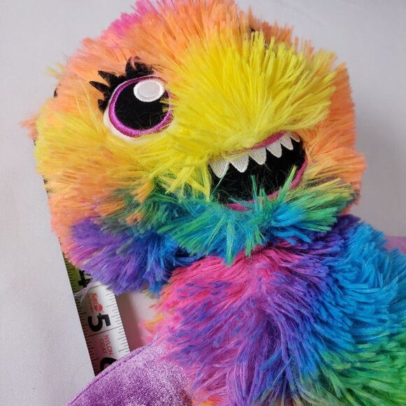 2016 Build A Bear Pink Tie Dye Monster Mixer Plush Stuffed Animal 17" - Picture 9 of 10
